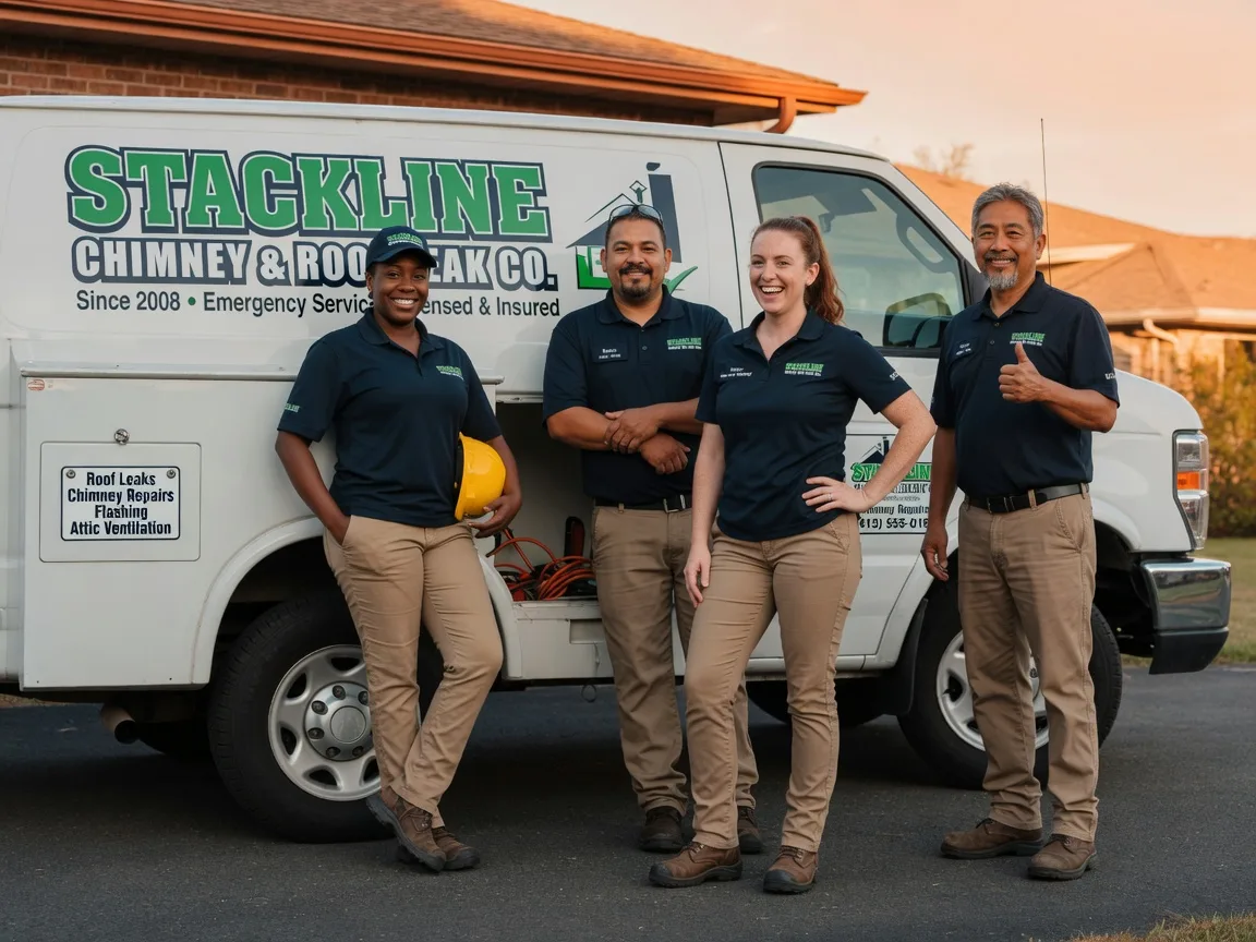 Chimney flashing repair company in Timewell, IL